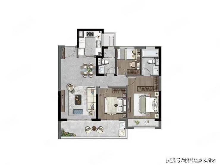 大悦繁华图：高铁新城核心品质生活新高度(图7)