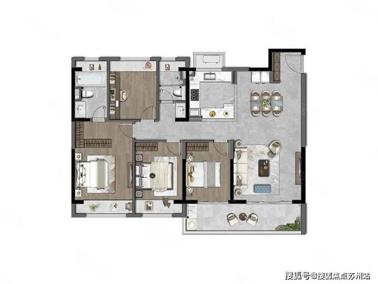 大悦繁华图：高铁新城核心品质生活新高度(图9)