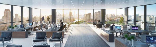 九游体育：百度热搜@中环置地中心望云售楼处官方发布：改善标杆匠造静奢范本(图5)